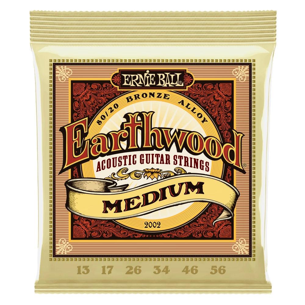 Dây Guitar Acoustic Ernie Ball Earthwood 80/20 Medium (13-56)