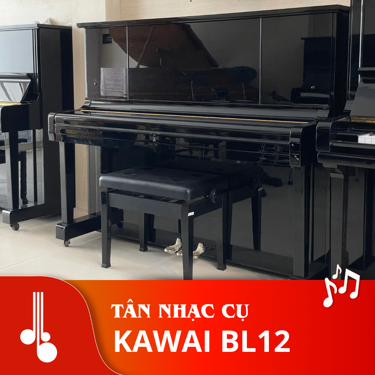 Đàn Piano Cơ Upright Kawai BL12 - Qua Sử Dụng