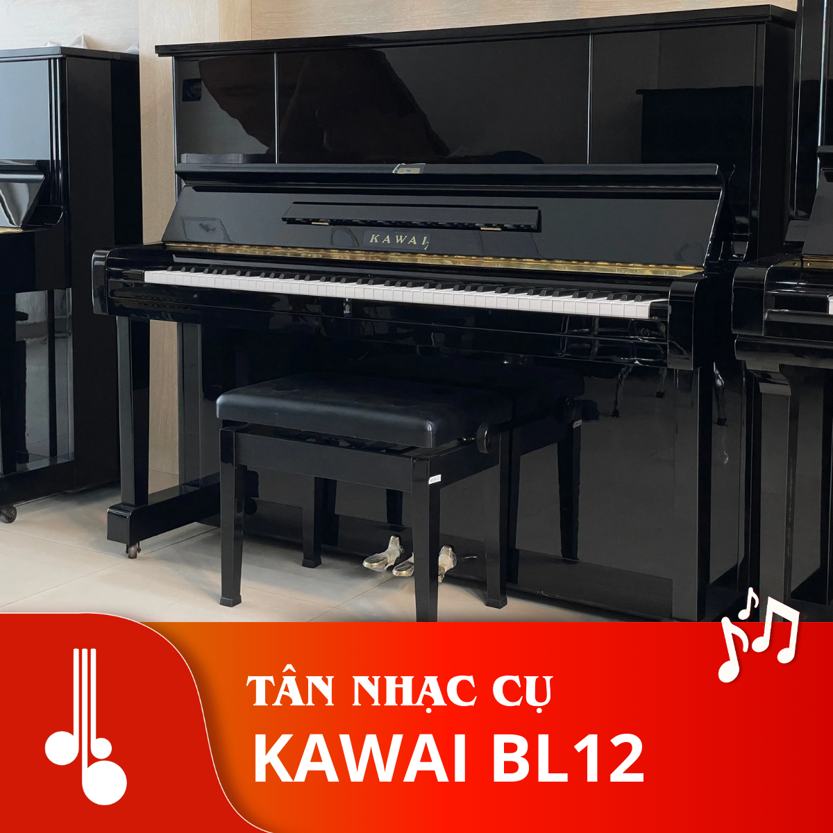 Đàn Piano Cơ Upright Kawai BL12 - Qua Sử Dụng