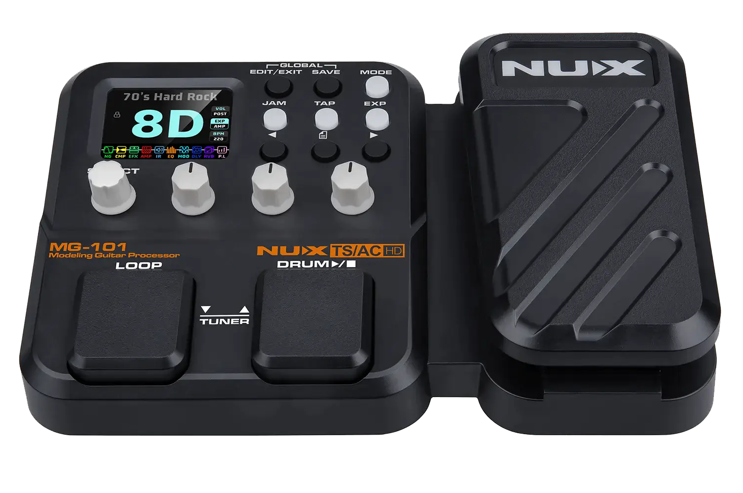 Pedal Guitar Nux MG101