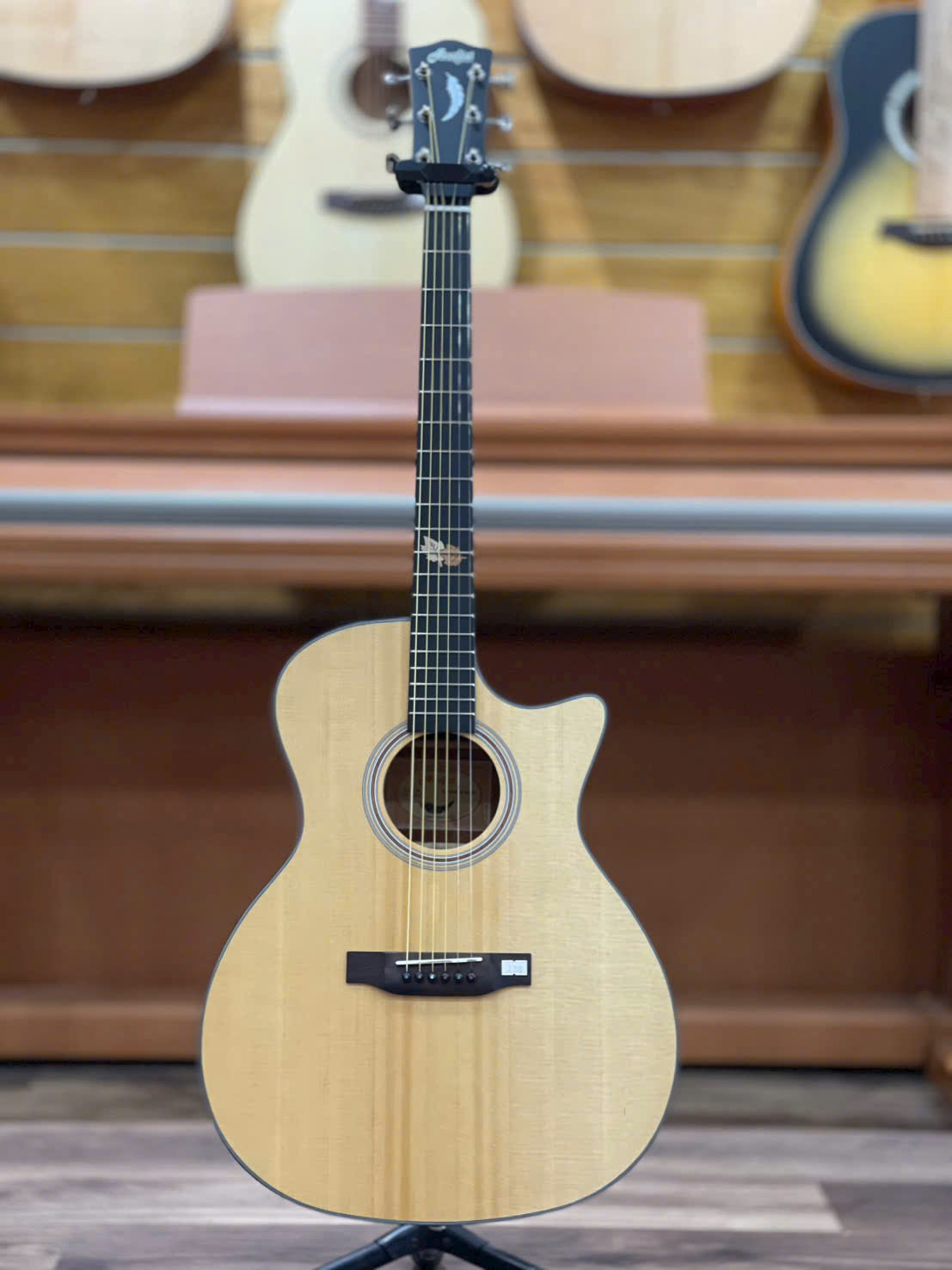 Đàn Guitar Acoustic Asolid 54GA Solid Top, Natural