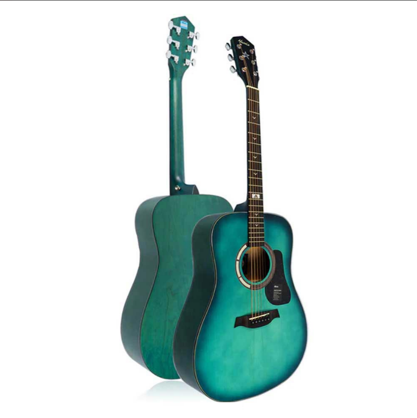 Đàn Guitar Acoustic Mantic GT1D, Turquoise