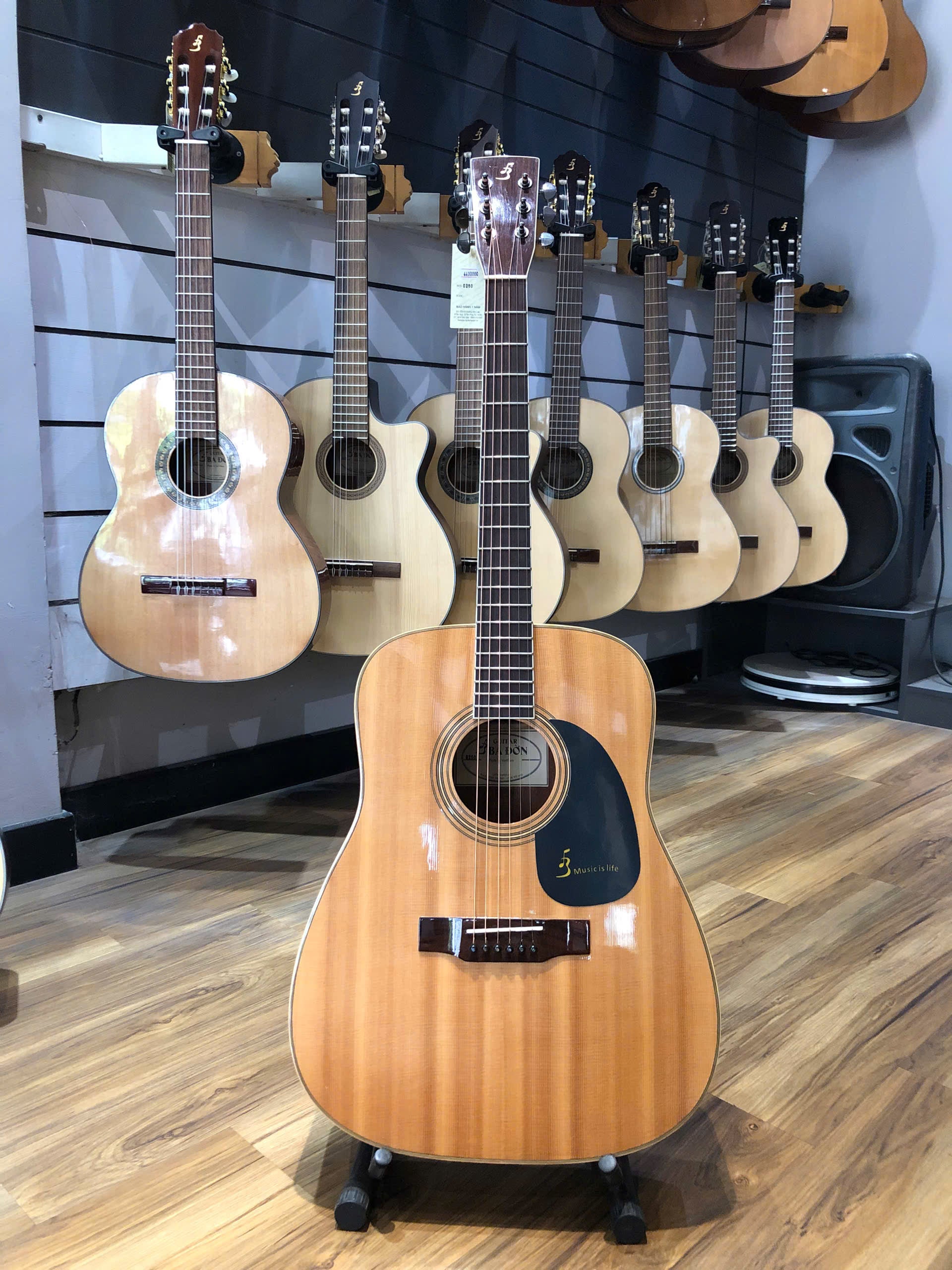 Đàn Guitar Ba Đờn D260 Acoustic - Left Handed