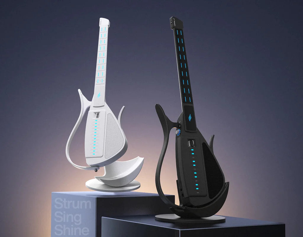 Đàn Guitar Enya Cyber G Stringless Pick Module, White