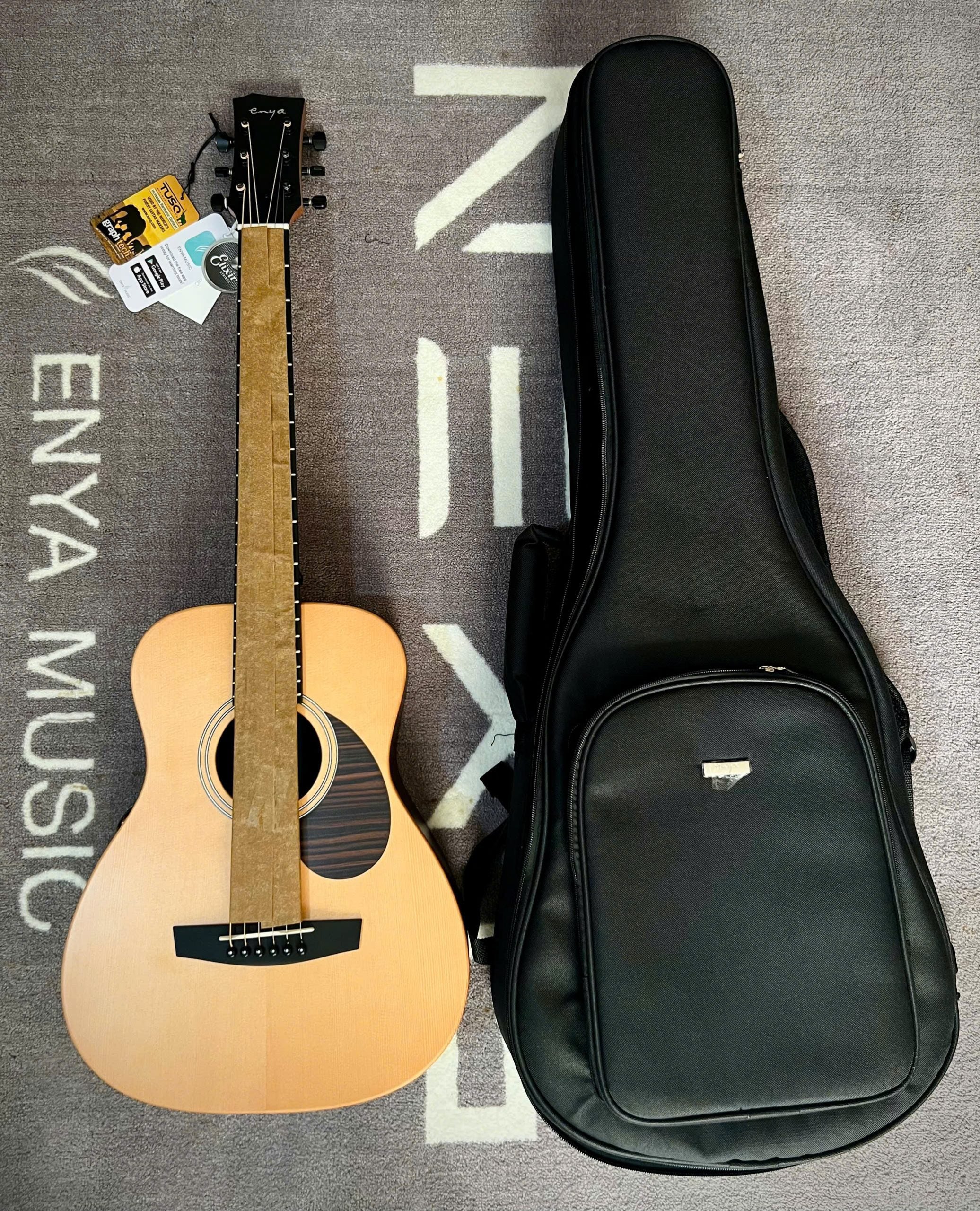 Đàn Guitar Enya EB X1 Pro Max EQ SP1 AcousticPlus 2.0