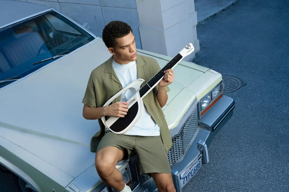 Đàn Guitar Silent LiberLive C1 Smart Guitar, White