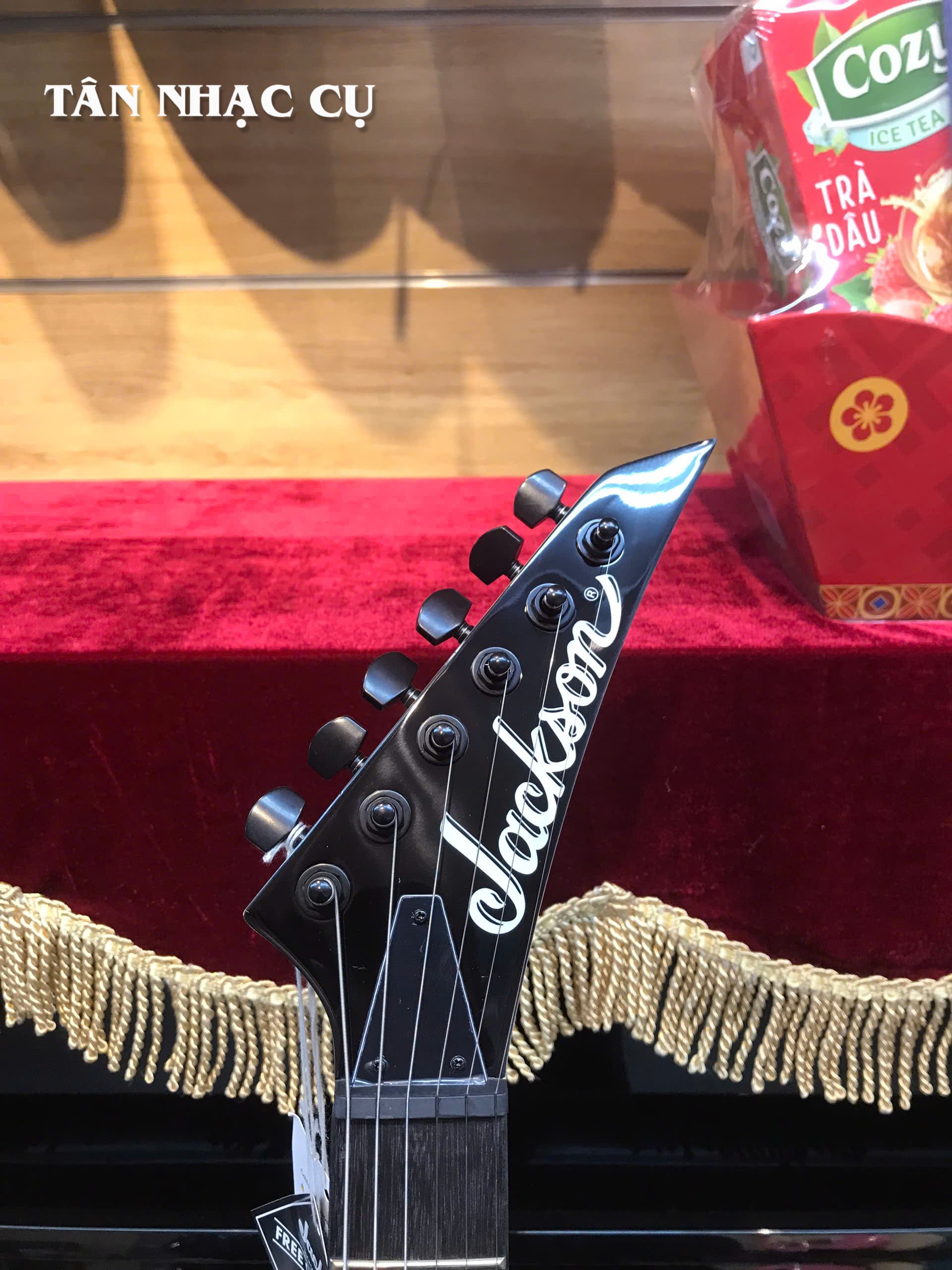 Đàn Guitar Điện Jackson Dinky JS11 HH Electric Guitar, Amaranth Fingerboard, Metallic Blue #2910121527