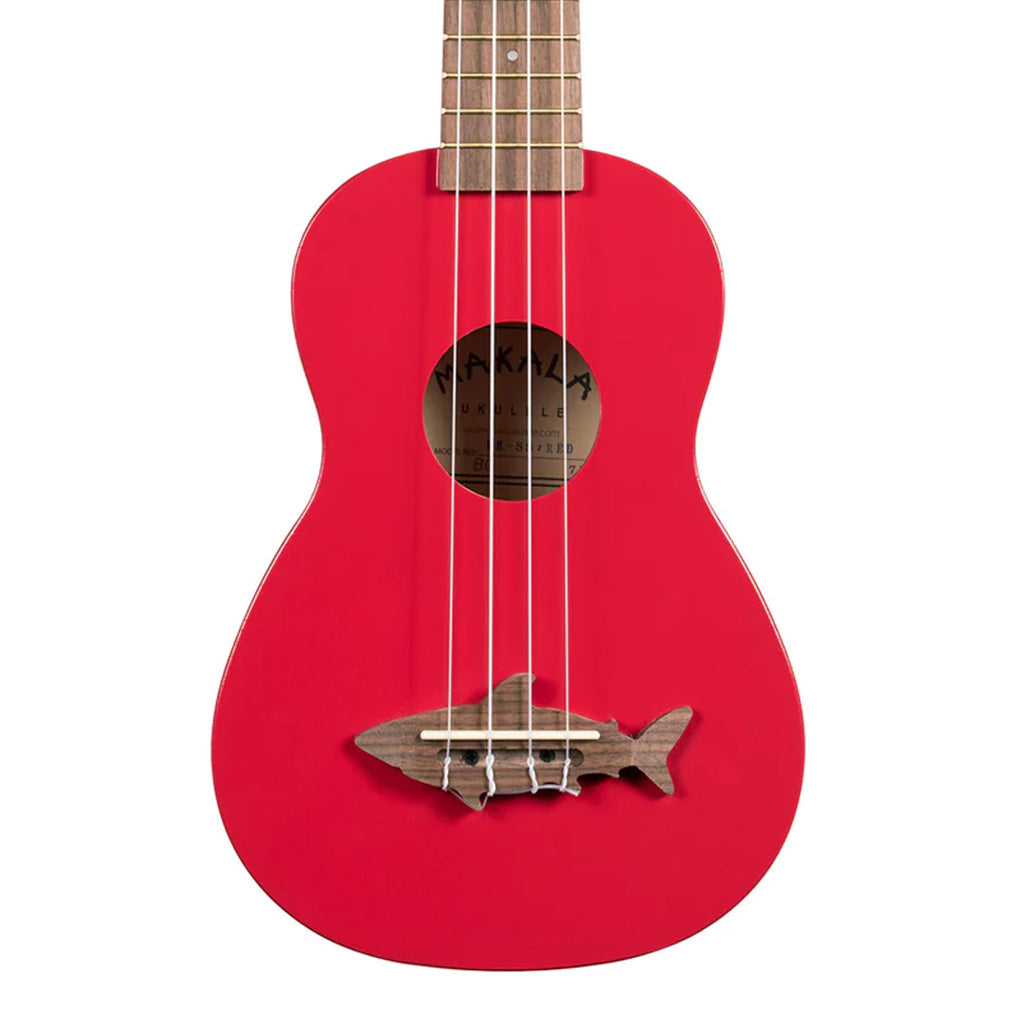 Đàn Ukulele Kala Makala Shark Soprano, Red Sea MK-SS/RED