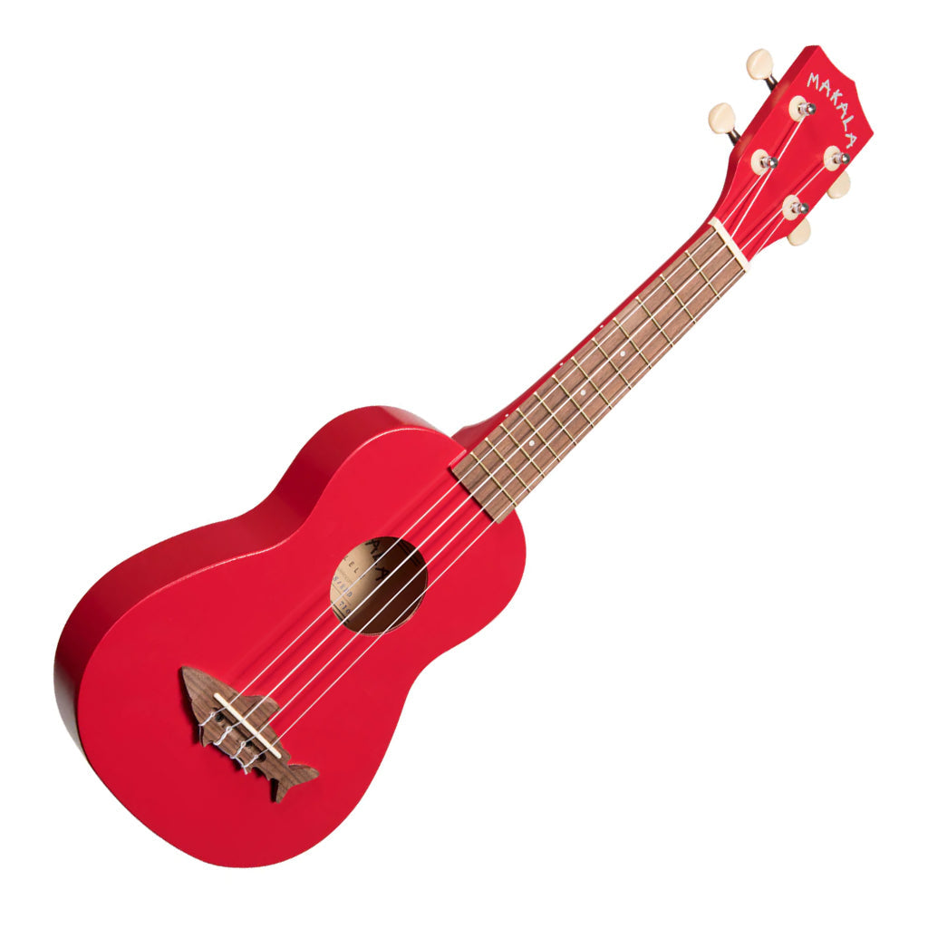 Đàn Ukulele Kala Makala Shark Soprano, Red Sea MK-SS/RED