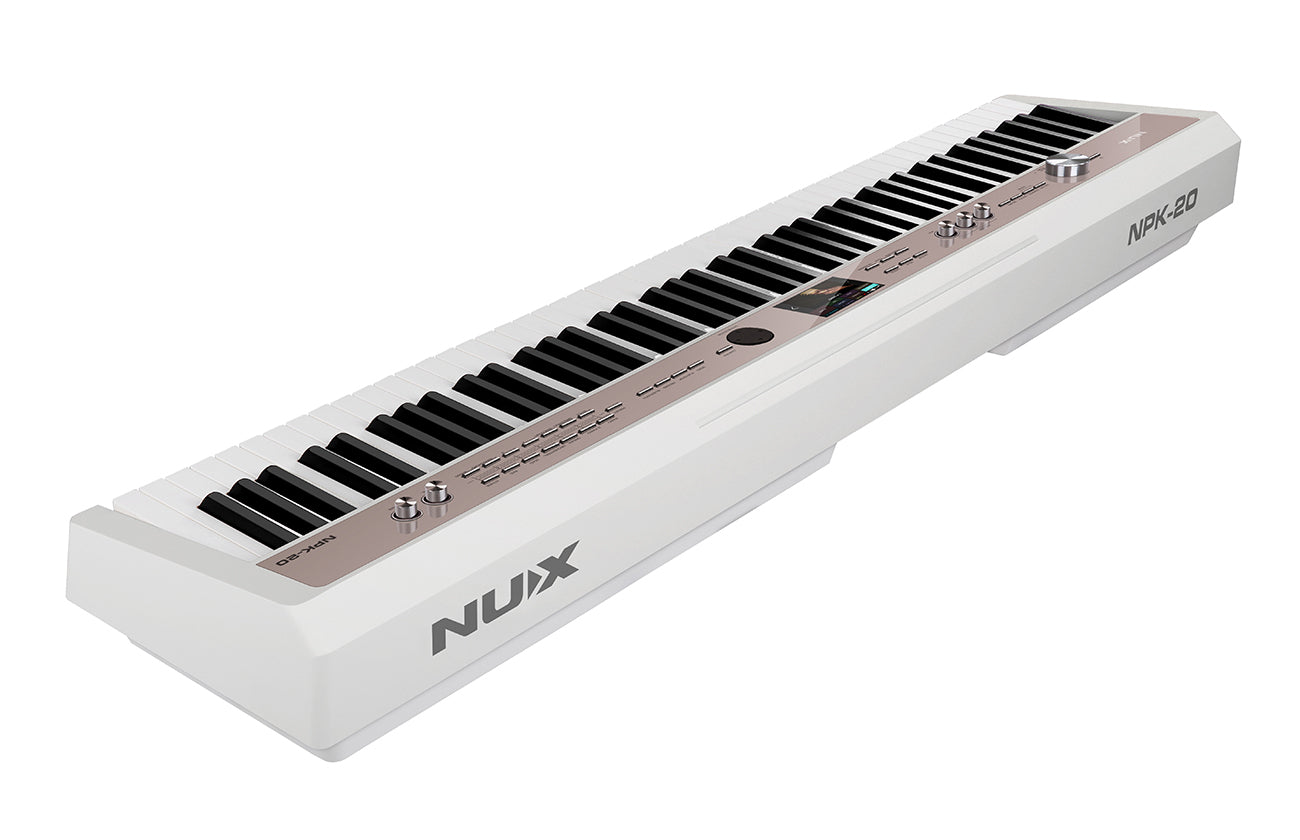 nux npk20 white dan piano