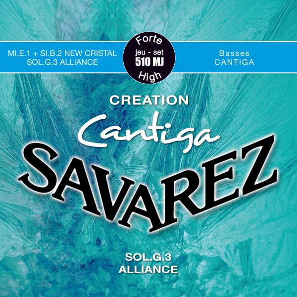 Dây Đàn Guitar Classic Savarez Creation Cantiga High Tension 510MJ