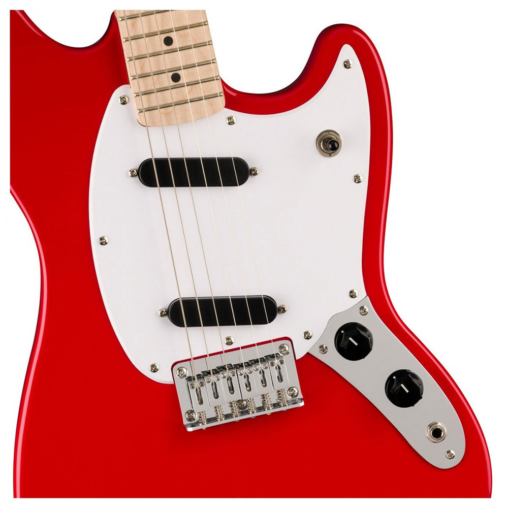 Đàn Guitar Điện Squier Sonic Mustang, Maple Fingerboard, Torino Red, #0373652558