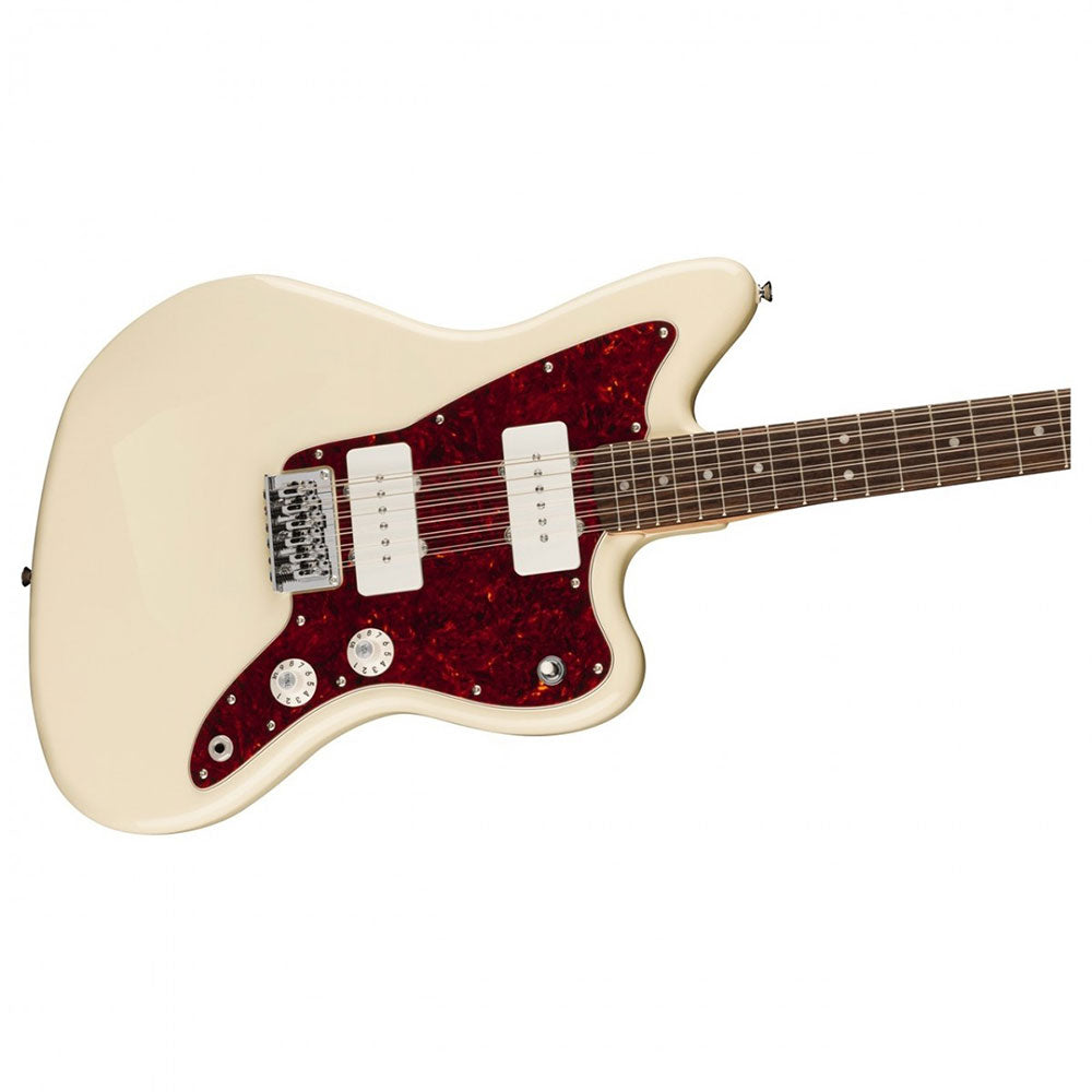 Đàn Guitar Điện Squier Paranormal Jazzmaster XII SS Electric Guitar, Laurel Fingerboard, Olympic White #0377051505