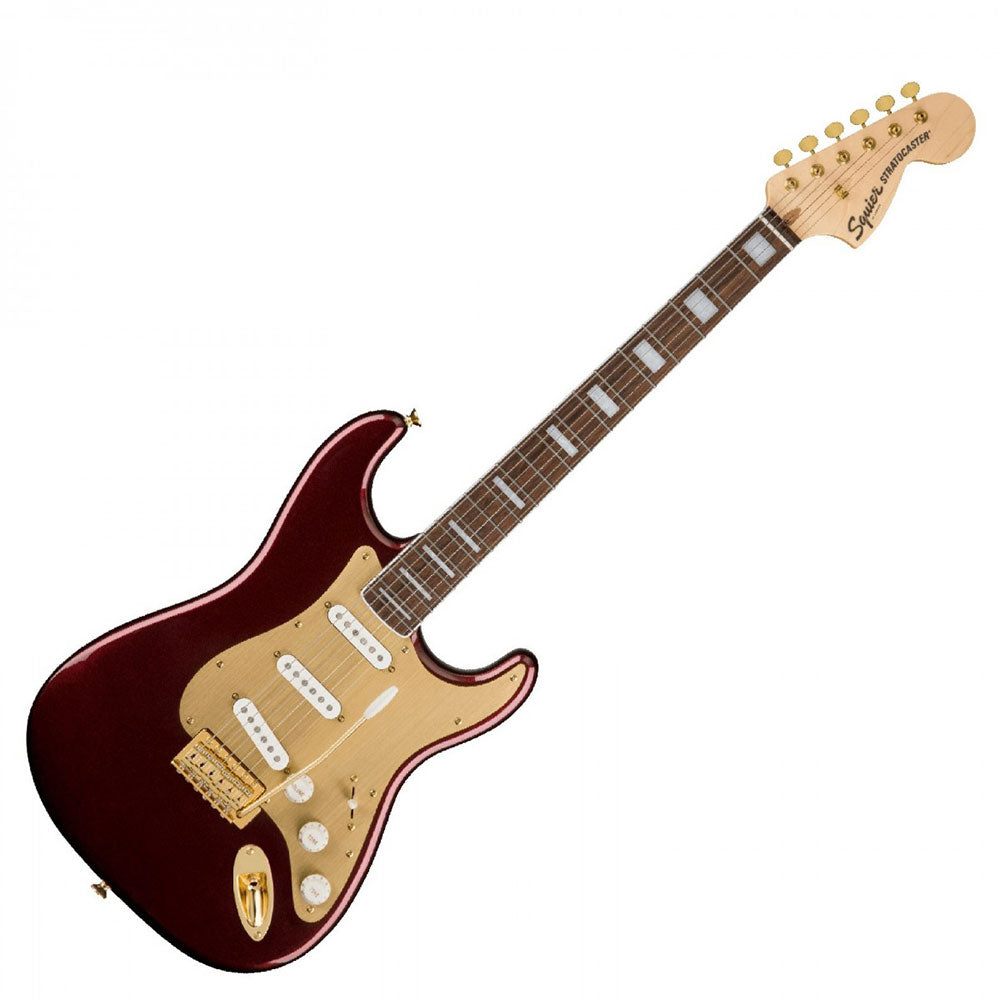 Đàn Guitar Điện Squier 40th Anniversary Stratocaster Gold Edition