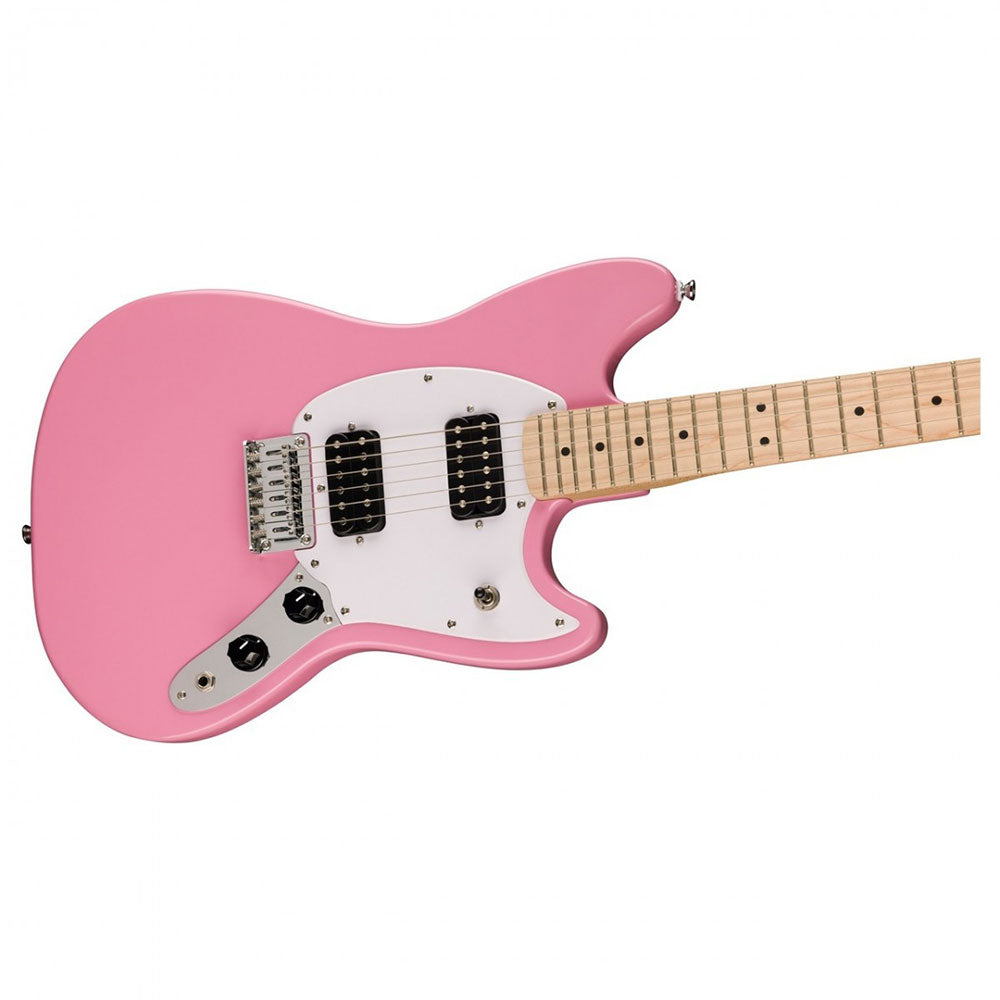 Đàn Guitar Điện Squier Sonic Mustang HH, Maple Fingerboard, Flash Pink, #0373702555