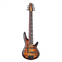 Guitar Bass Ibanez SRAS7, Indian Rosewood Fingerboard, Dragon Eyes Burst