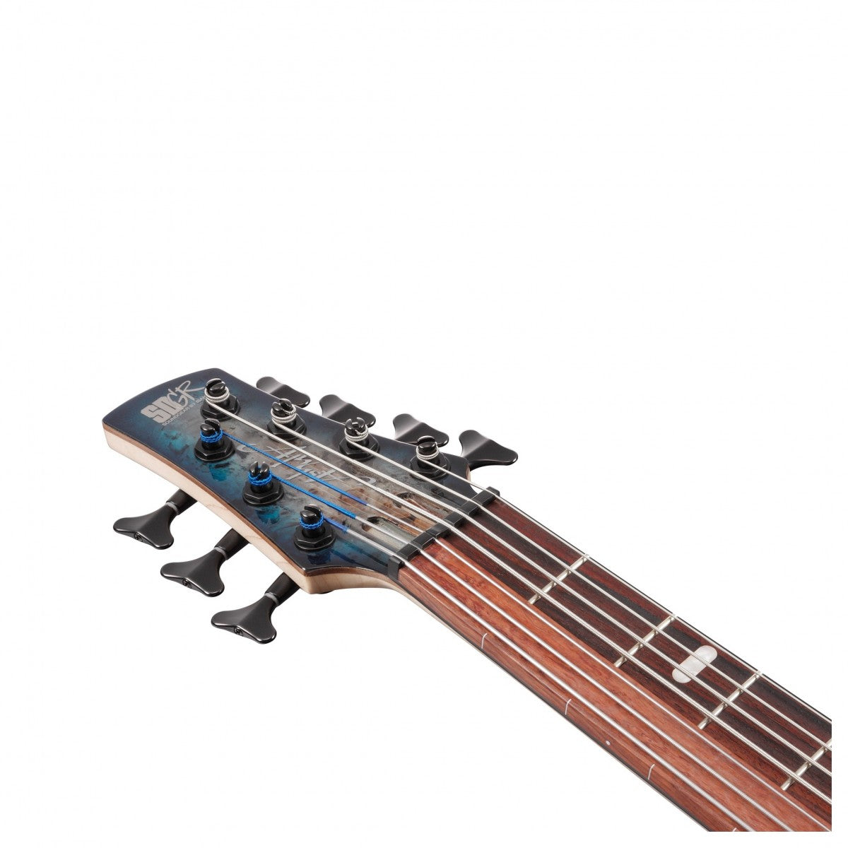 Guitar Bass Ibanez SRAS7, Indian Rosewood Fingerboard, Cosmic Blue Starburst