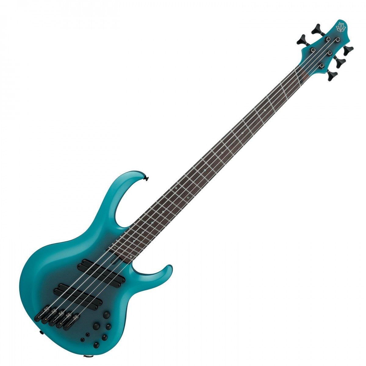 Guitar Bass Ibanez BTB605MS Cerulean Aura Burst Matte