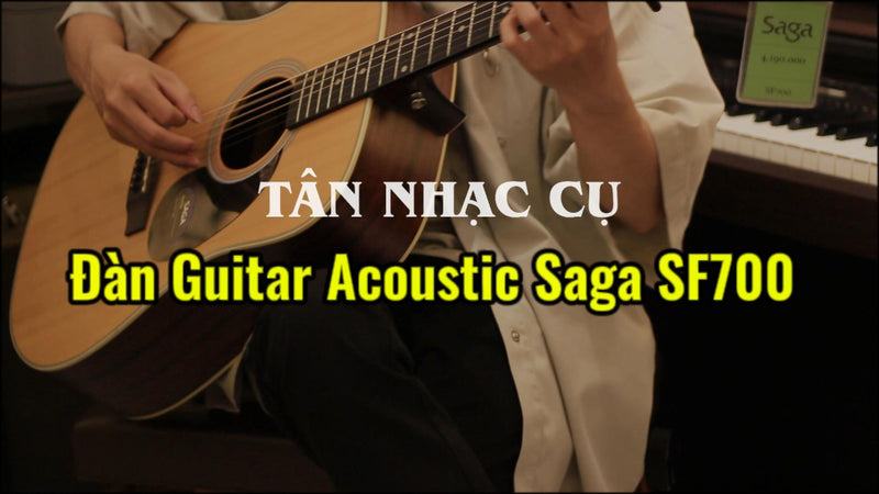 Đàn Guitar Saga SF700 Acoustic