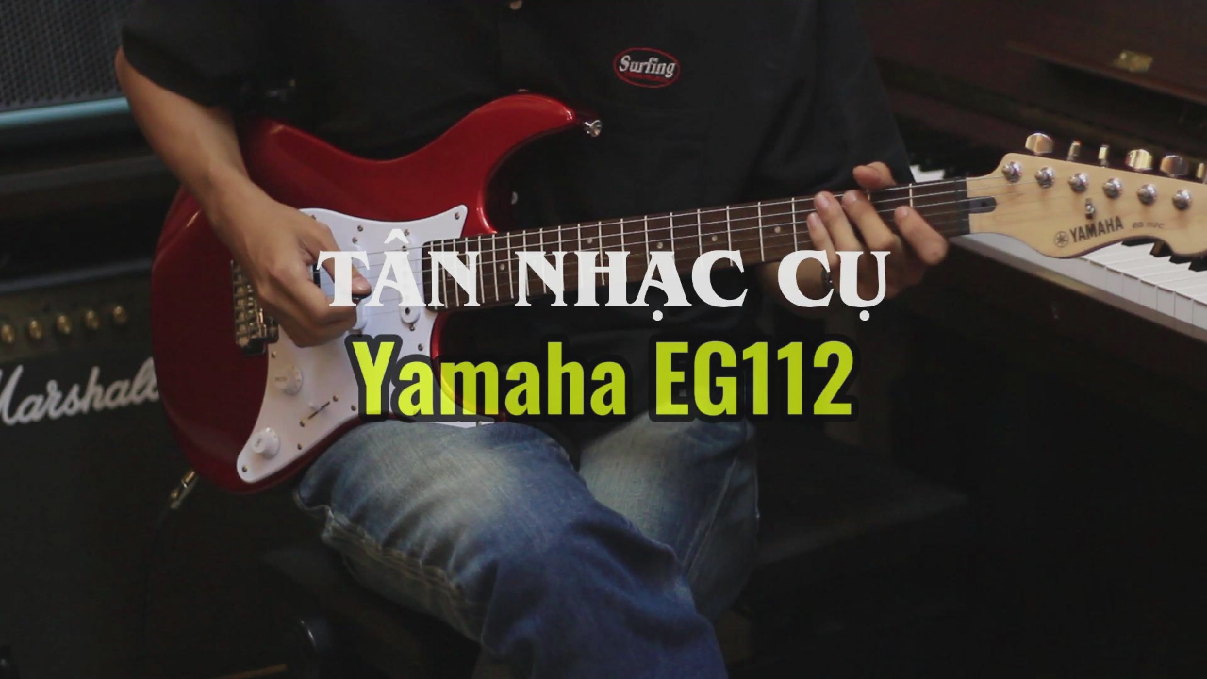 Load video: Yamaha EG112 GPII Red