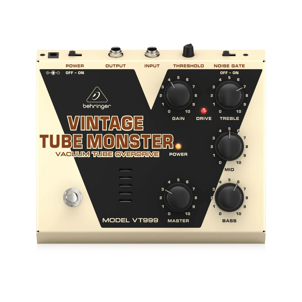 Pedal Guitar Behringer VT999 Vintage Tube Monster Overdrive 