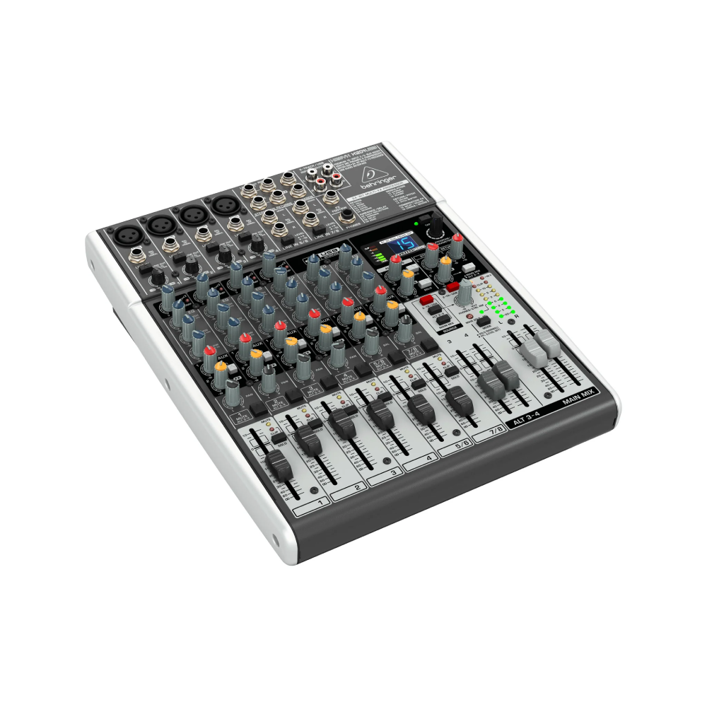 Behringer Xenyx X1204USB Mixer with USB and Effects - UK Plug