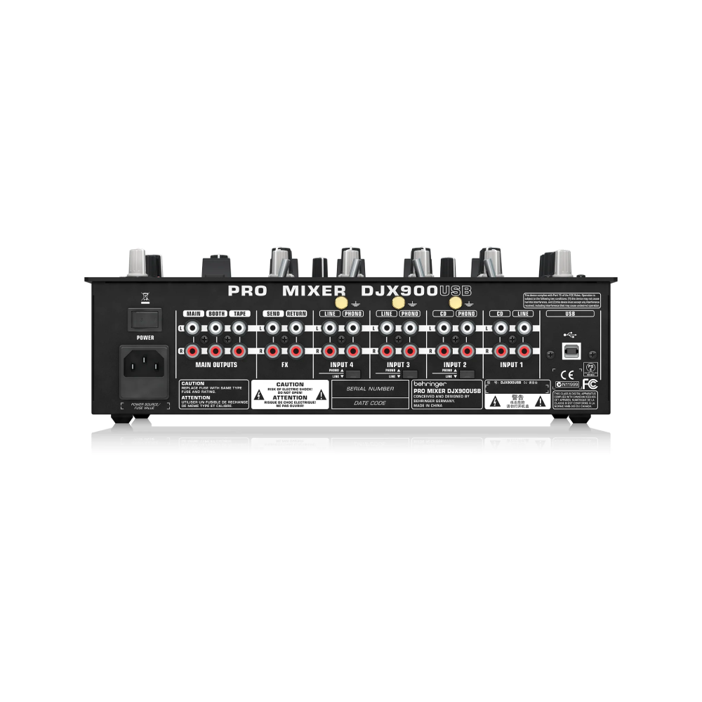 Behringer Pro Mixer DJX900USB 4-channel DJ Mixer