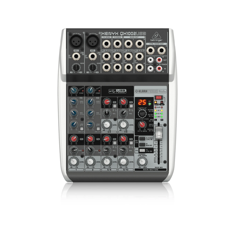 Behringer QX1002USB Xenyx Mixer w/ USB and Effects