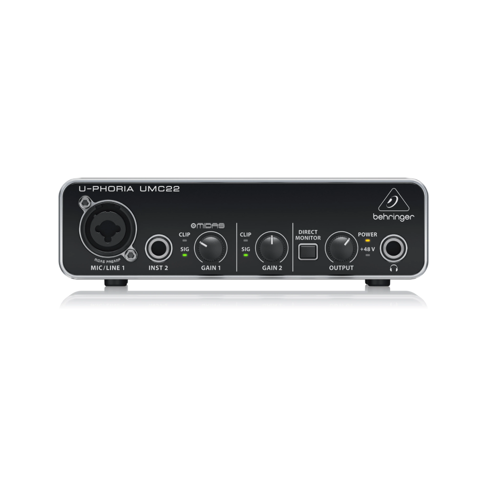 Behringer U-Phoria UMC22 USB Audio Interface