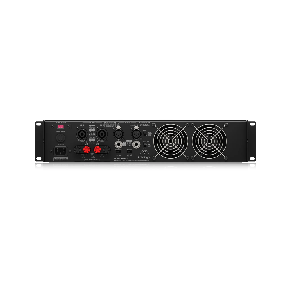 Behringer KM1700 1700W 2-channel Power Amplifier