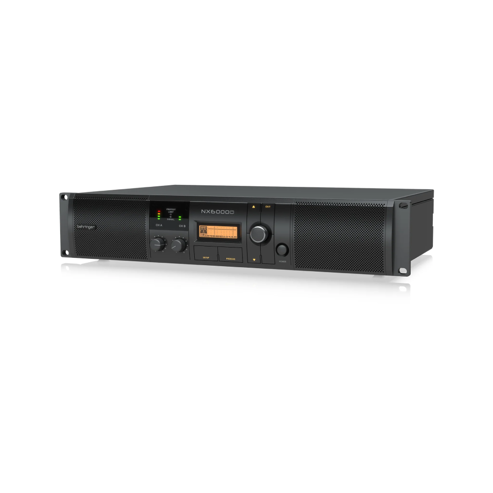 Behringer NX6000D Power Amplifier with DSP