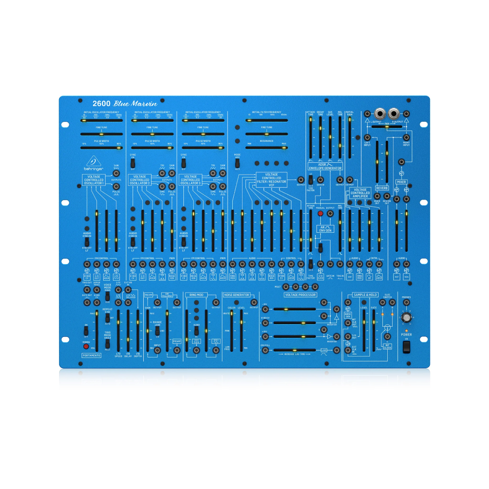 Behringer 2600 Blue Marvin Limited-Edition Analog Semi-modular Synthesizer