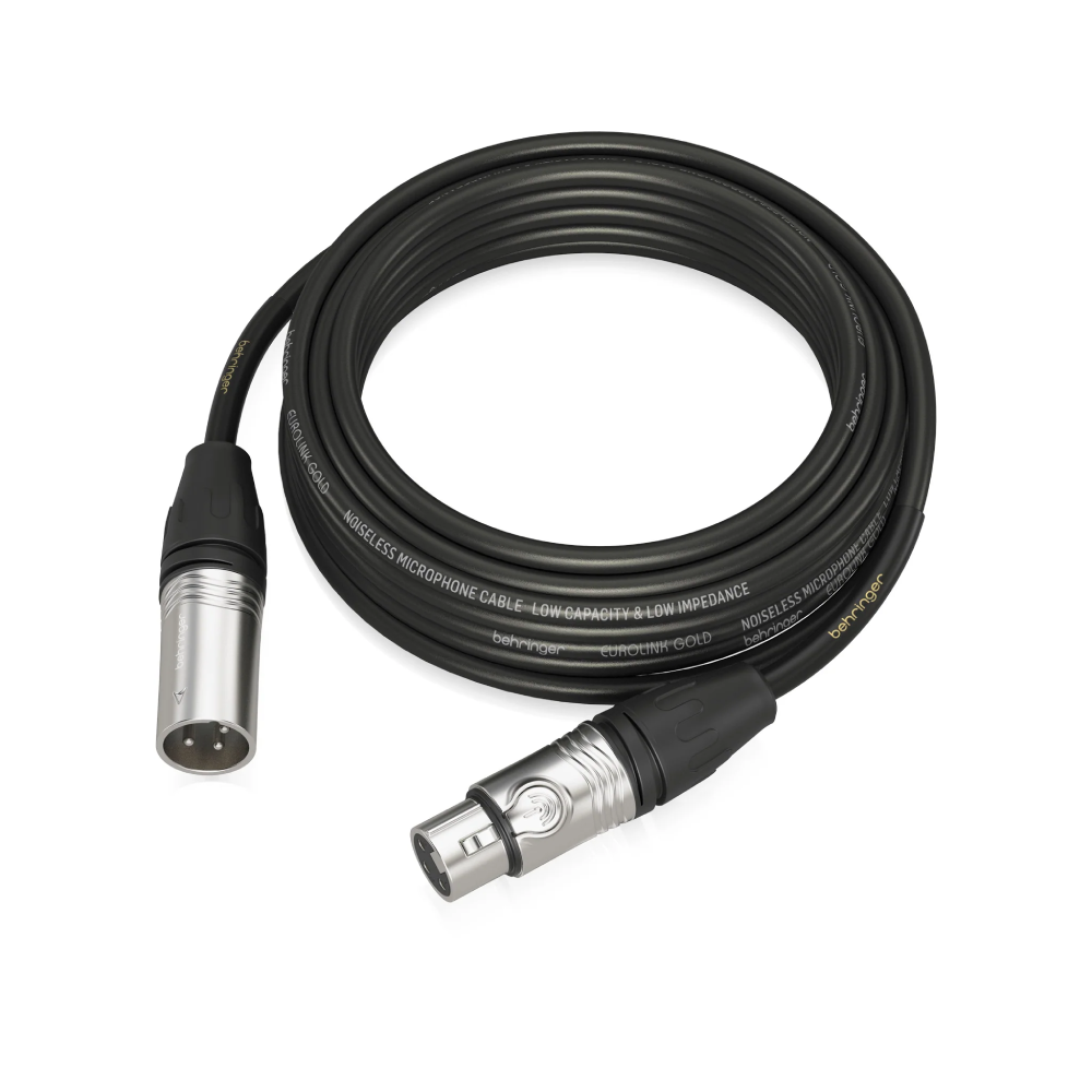 Behringer GMC1000 XLR Female to XLR Male Microphone Cable - 32.8 Foot