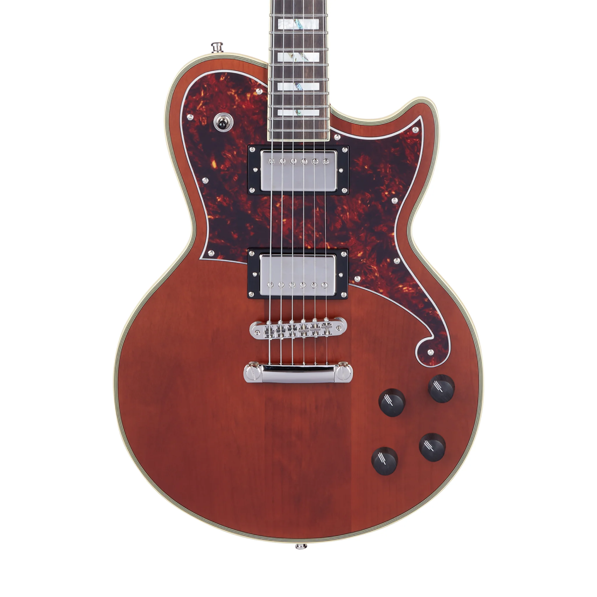 Đàn Guitar Điện D'Angelico Deluxe Atlantic, Matte Walnut