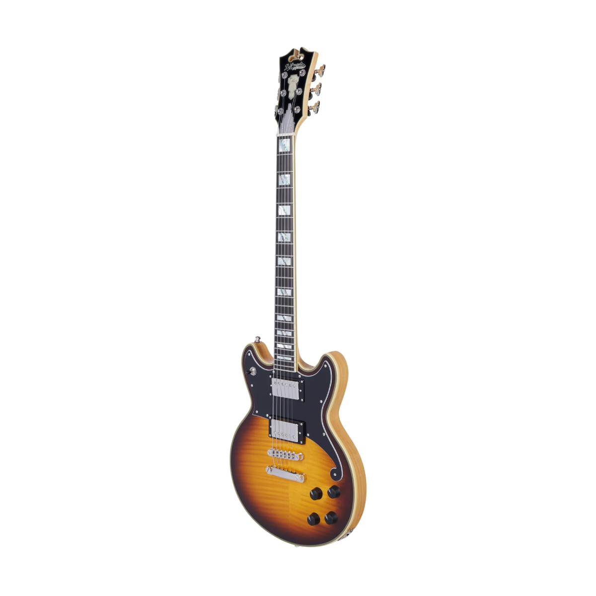 Đàn Guitar Điện D'Angelico Deluxe Brighton, Vintage Sunburst