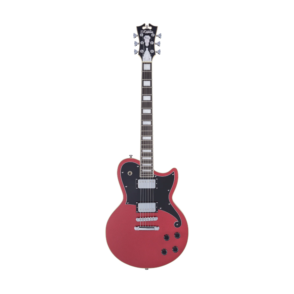 Đàn Guitar Điện D'Angelico Premier Atlantic, Oxblood Red