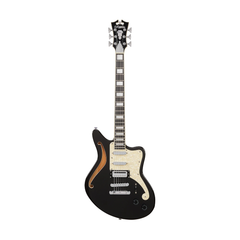 Đàn Guitar Điện D'Angelico Premier Bedford Semi Hollow, Black Flake