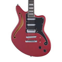 Đàn Guitar Điện D'Angelico Premier Bedford Semi Hollow, Oxblood