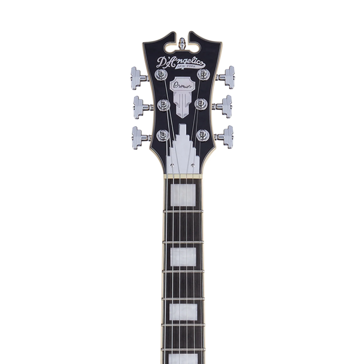 Đàn Guitar Điện D'Angelico Premier Bedford Semi Hollow, Oxblood