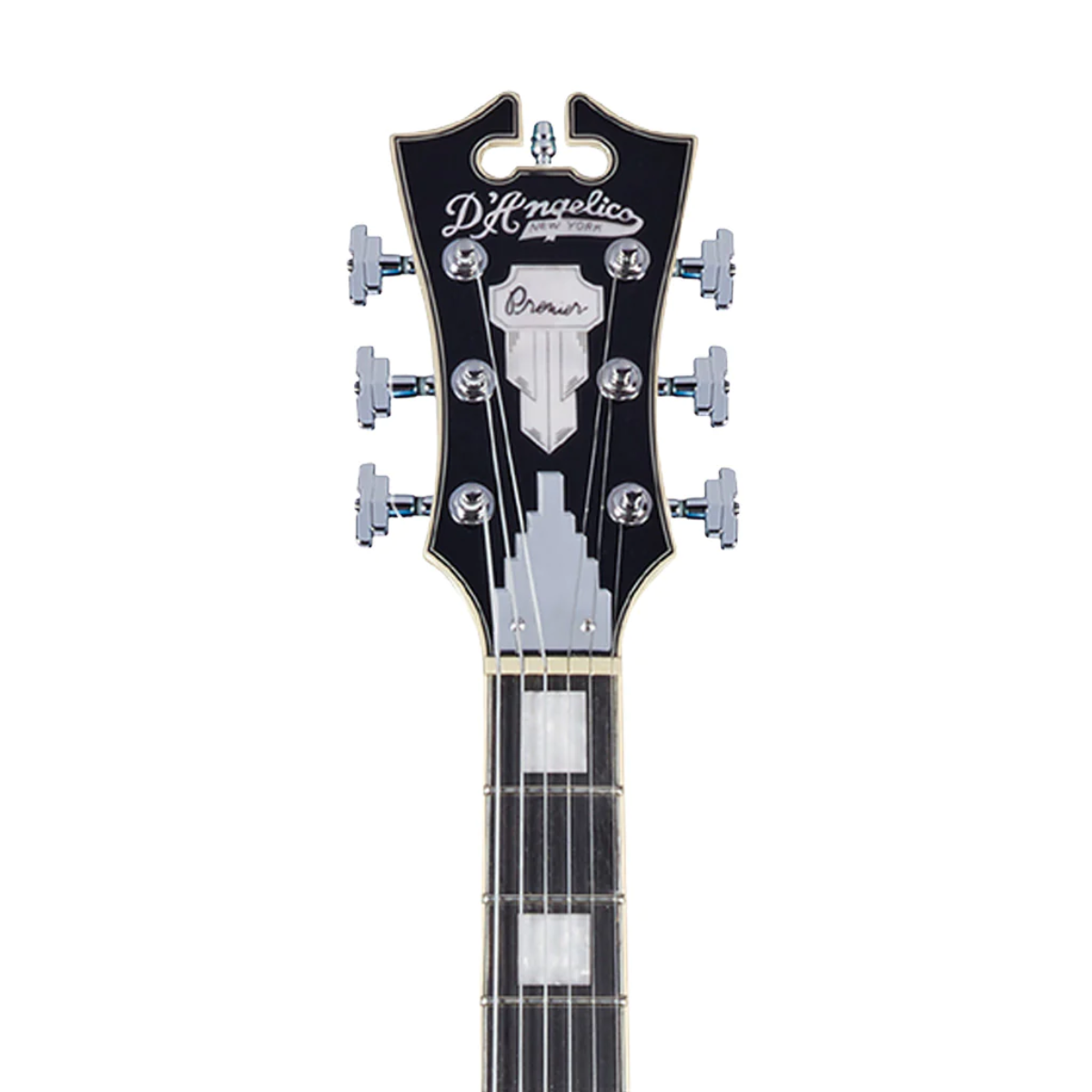 Đàn Guitar Điện D'Angelico Premier DC Semi-Hollow w/Stopbar Tailpiece, Ocean Turquoise