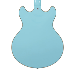 Đàn Guitar Điện D'Angelico Premier DC Semi-Hollowbody w/Stopbar Tailpiece, Sky Blue