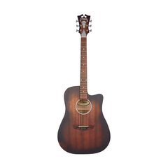 Đàn Guitar Acoustic D'Angelico Premier Bowery LS Dreadnought, Aged Mahogany