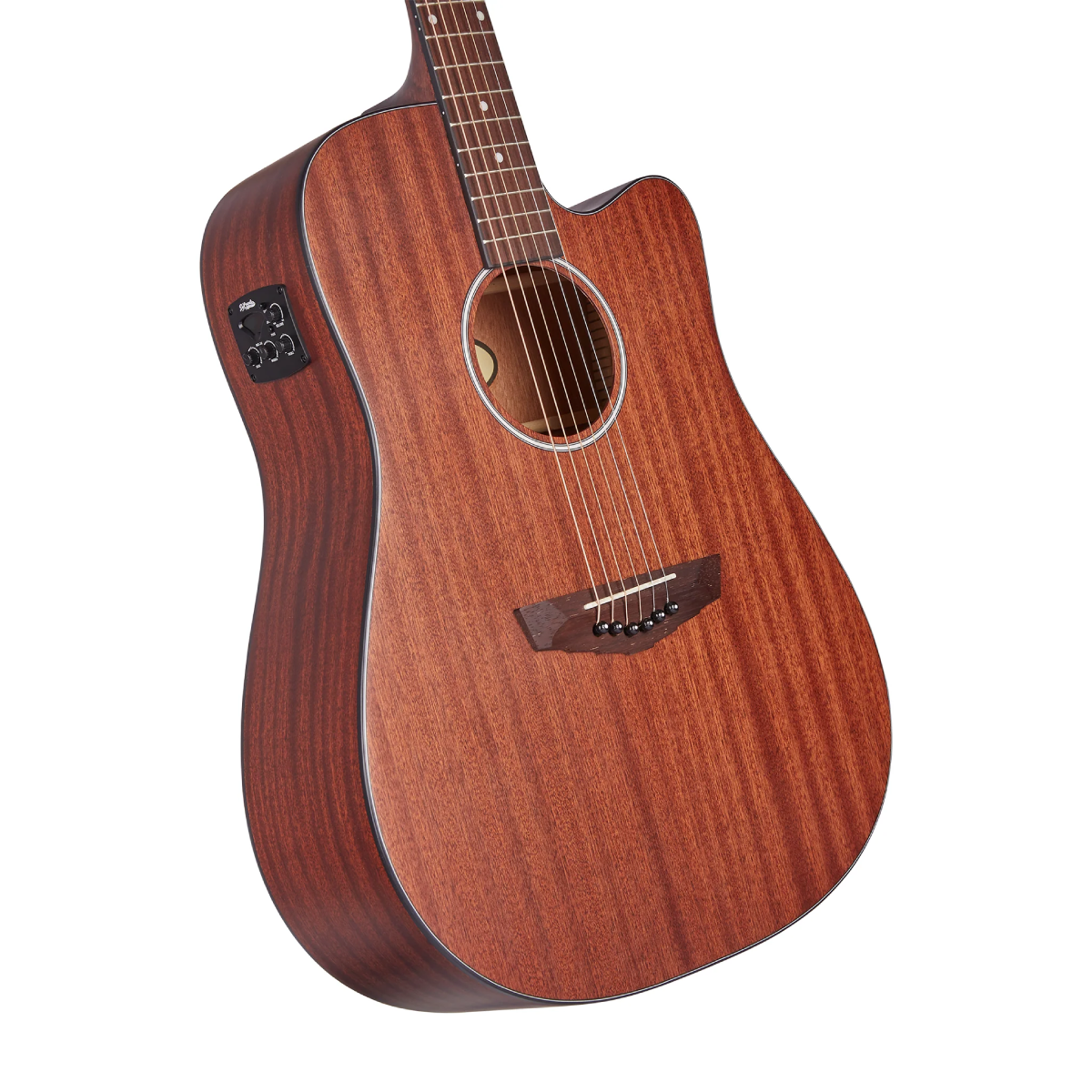 Đàn Guitar Acoustic D'Angelico Premier Bowery LS Dreadnought, Mahogany Satin