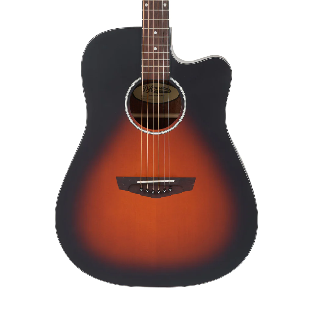 Đàn Guitar Acoustic D'Angelico Premier Bowery LS Dreadnought, Satin Vintage Sunburst