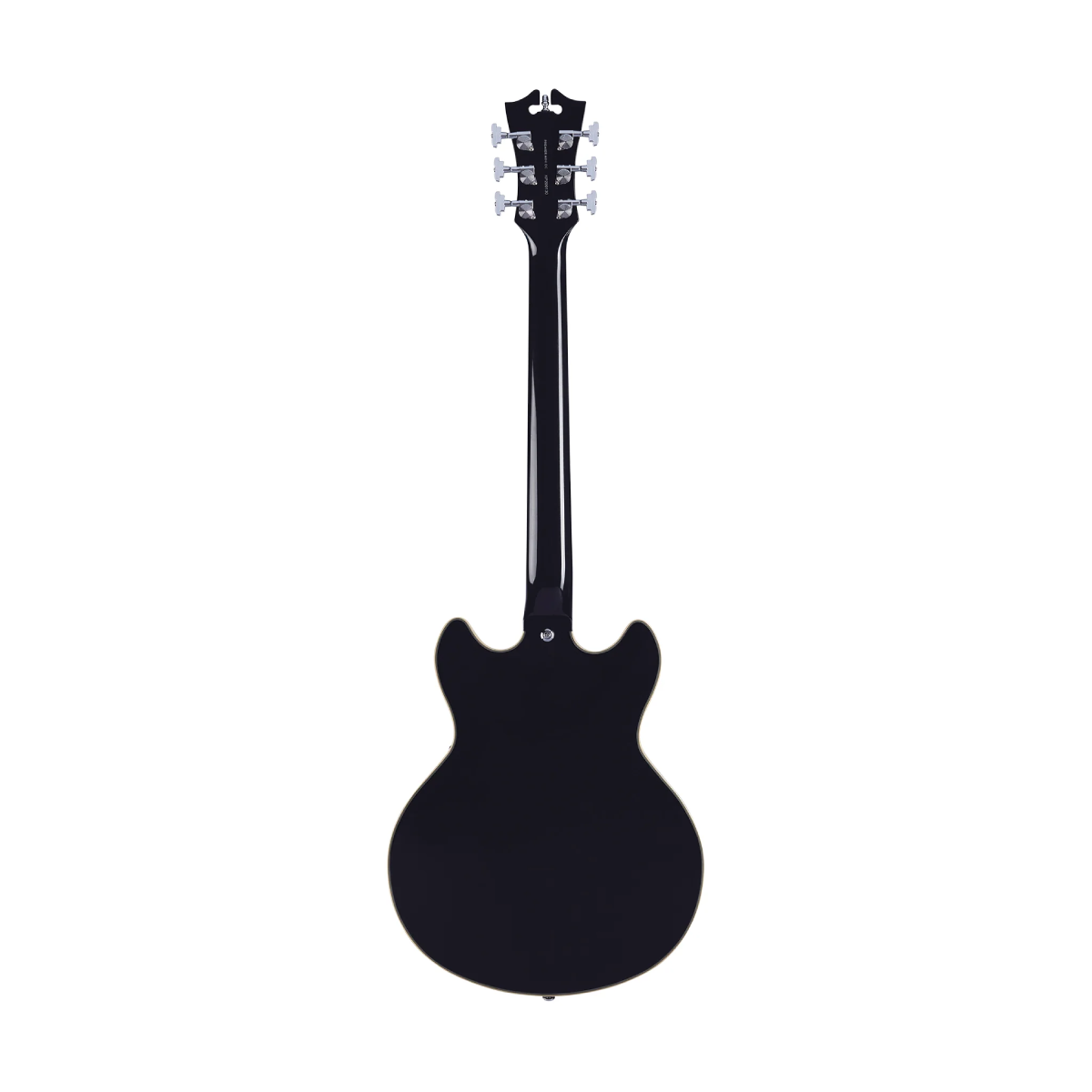 Đàn Guitar Điện D'Angelico Premier Mini DC Semi-Hollow, Black Flake