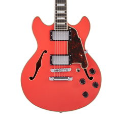 Đàn Guitar Điện D'Angelico Premier Mini DC, Fiesta Red