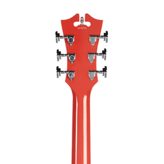 Đàn Guitar Điện D'Angelico Premier SS Semi-Hollow w/Stopbar Tailpiece, Fiesta Red