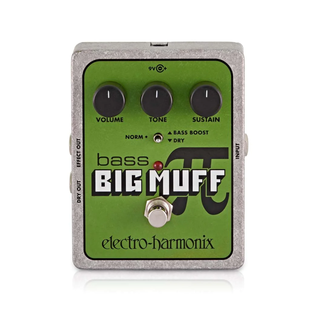 Electro-Harmonix Bass Big Muff Fuzz Pi Bass Effects Pedal
