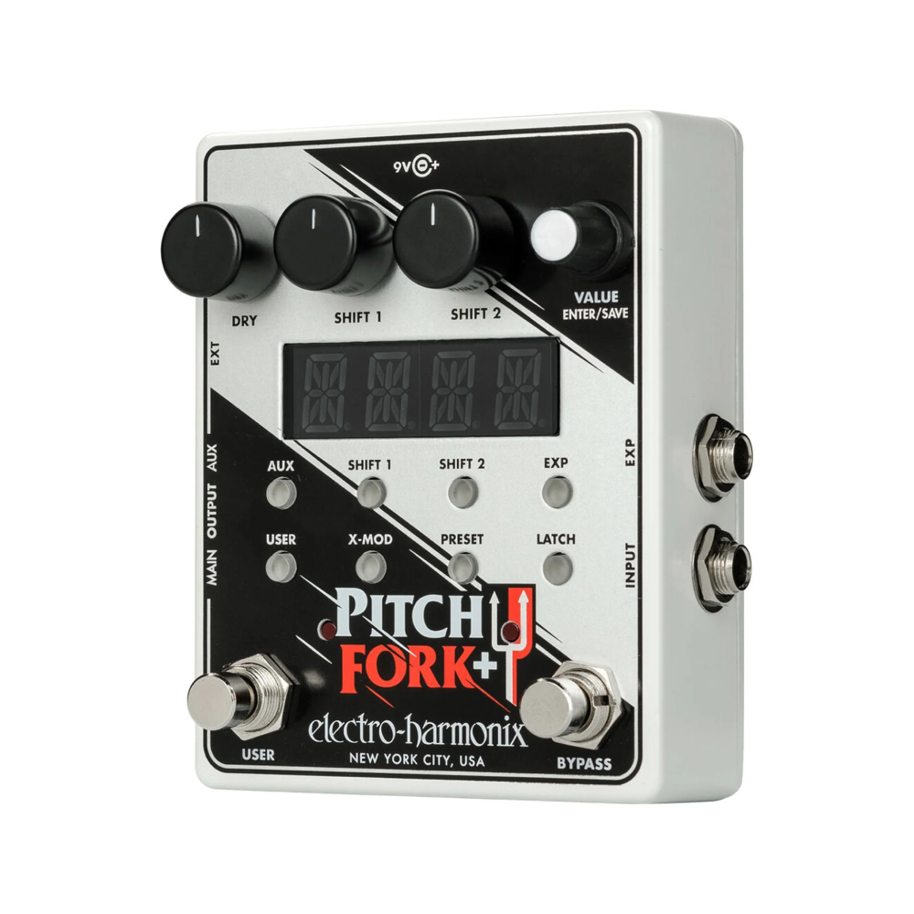 Electro-Harmonix Pitch Fork+ Polyphonic Pitch Shifter/Harmony Guitar Effects Pedal