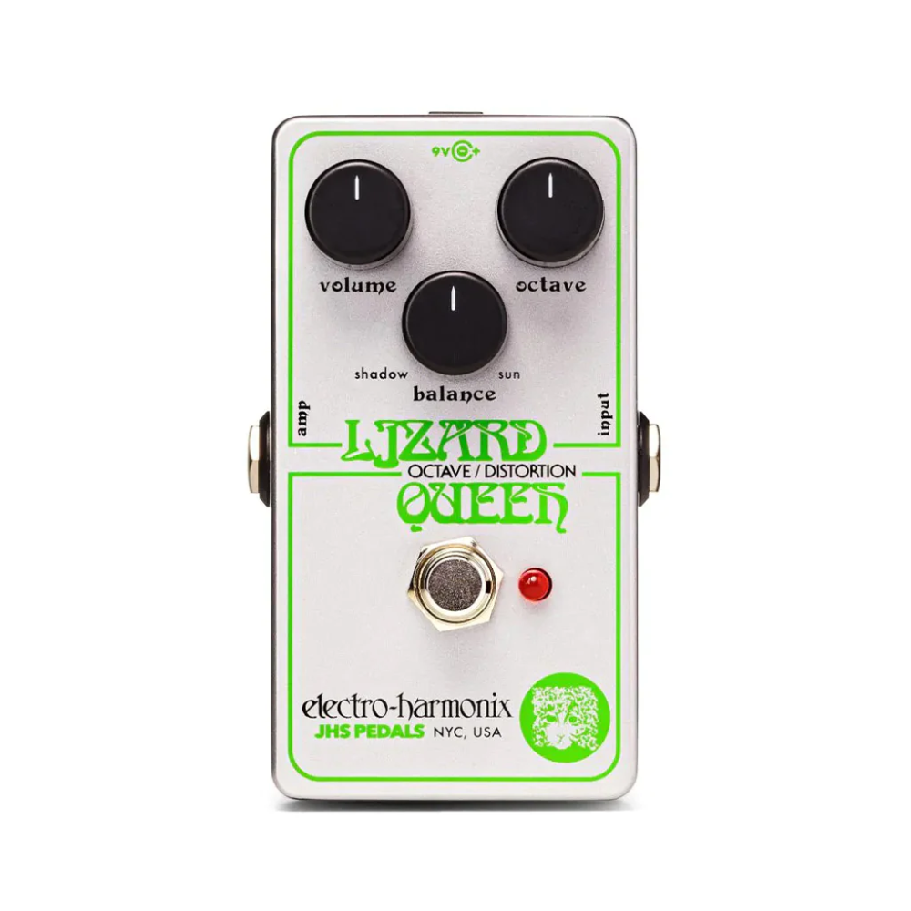 Electro-Harmonix Lizard Queen Octave Fuzz Guitar Pedal